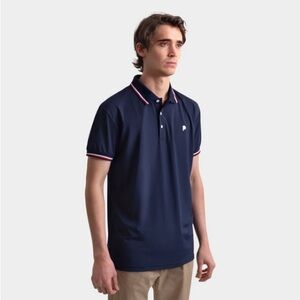 Navy Blue Country Club Uniform, Polo, Stock NWOT, Size L